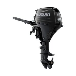 The Suzuki 20 HP DF20AS2 EFI combines innovative Battery-Less EFI technology, lightweight portability, and exceptional fuel efficiency in one reliable package. Its manual-start design, proven 4-stroke engine, and low-maintenance construction make it an excellent choice for boaters who value simplicity and dependable performance. Whether you're fishing, exploring inland waterways, or using your boat for everyday utility work, the DF20AS2 delivers the smooth operation, durability, and efficiency that have made Suzuki Marine one of the world's most trusted outboard manufacturers. (Suzuki Marine) Suzuki 20 HP DF20AS2 Outboard Motor