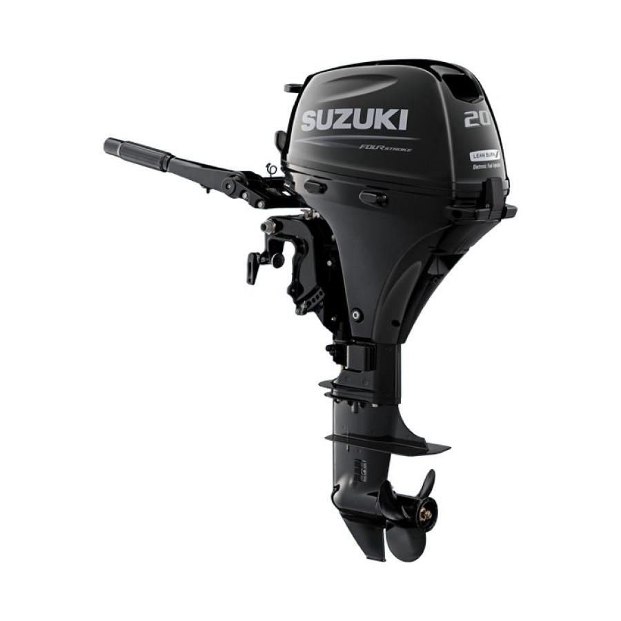 The Suzuki 20 HP DF20AS2 EFI combines innovative Battery-Less EFI technology, lightweight portability, and exceptional fuel efficiency in one reliable package. Its manual-start design, proven 4-stroke engine, and low-maintenance construction make it an excellent choice for boaters who value simplicity and dependable performance. Whether you're fishing, exploring inland waterways, or using your boat for everyday utility work, the DF20AS2 delivers the smooth operation, durability, and efficiency that have made Suzuki Marine one of the world's most trusted outboard manufacturers. (Suzuki Marine) Suzuki 20 HP DF20AS2 Outboard Motor