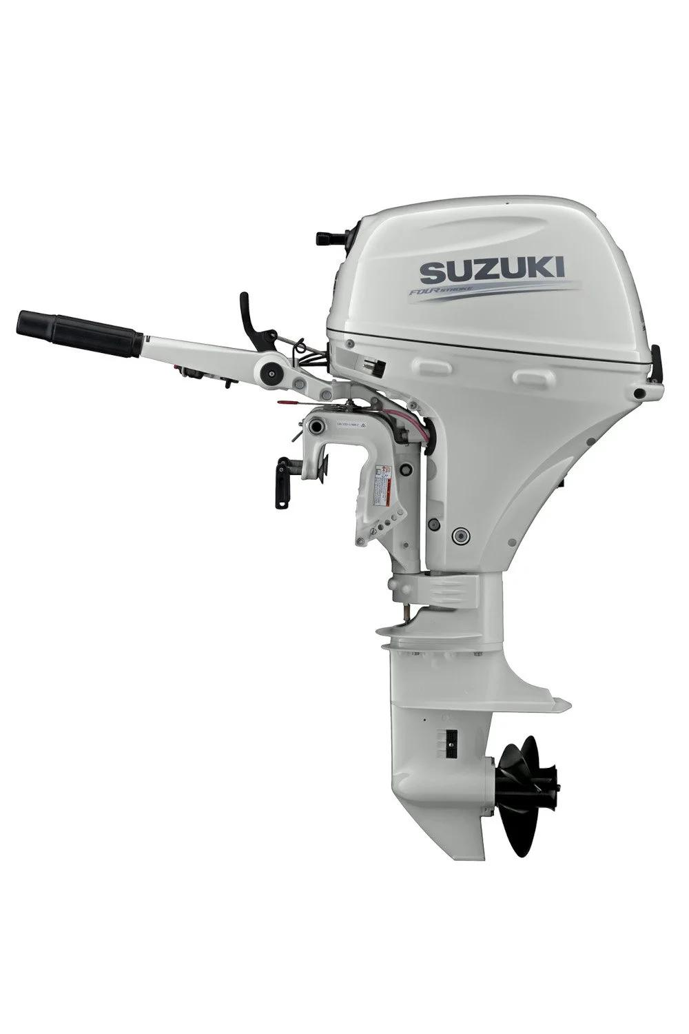 The Suzuki 20 HP DF20AES2 EFI combines innovative Battery-Less EFI technology, lightweight portability, and outstanding fuel efficiency in one dependable package. Its reliable 4-stroke engine, quiet operation, and easy-maintenance design make it an excellent choice for both recreational and commercial boating. Whether you're heading to your favorite fishing spot, exploring inland waterways, or powering a small utility boat, the DF20AES2 delivers the smooth performance, durability, and efficiency that Suzuki Marine is known for worldwide. (Suzuki Marine) Suzuki 20 HP DF20AES2 Outboard Motor