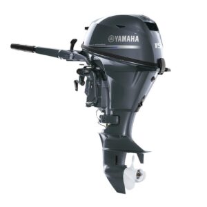 The 2018 Yamaha F15LPHA combines lightweight portability with advanced EFI technology and Yamaha's renowned reliability. Its 362 cc twin-cylinder engine, electric start, Power Trim & Tilt, and 20-inch long shaft provide smooth, dependable performance and excellent fuel economy. Whether you're fishing, exploring inland waterways, or using it as a dependable utility outboard, the F15LPHA delivers the durability, efficiency, and ease of operation that Yamaha owners expect. 2018 Yamaha F15 Portable Tiller ES F15SEHA 