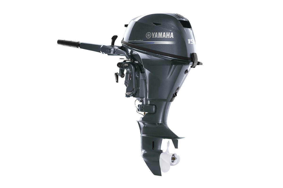 The 2018 Yamaha F15LPHA combines lightweight portability with advanced EFI technology and Yamaha's renowned reliability. Its 362 cc twin-cylinder engine, electric start, Power Trim & Tilt, and 20-inch long shaft provide smooth, dependable performance and excellent fuel economy. Whether you're fishing, exploring inland waterways, or using it as a dependable utility outboard, the F15LPHA delivers the durability, efficiency, and ease of operation that Yamaha owners expect. 2018 Yamaha F15 Portable Tiller ES F15SEHA 