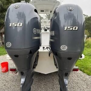 Twin 2010 Yamaha 150 HP 4 Stroke 25 inch shaft Outboard Motor - Outboard Engines Supplier