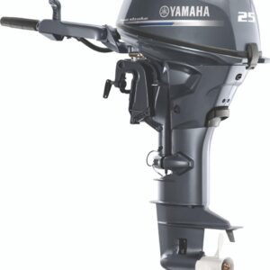 2018 Yamaha F25 Portable Tiller ES F25SWHC
