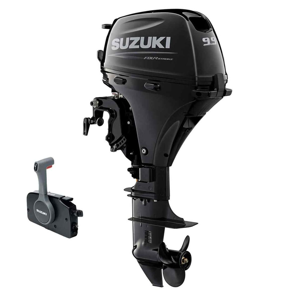 The 2018 Suzuki Marine 9.9 HP DF9.9BTX EFI is one of the most innovative portable outboards in its class, combining Battery-Less EFI technology, Suzuki's Lean Burn fuel management system, and an extra-long shaft for specialized boating applications. Its lightweight design, exceptional fuel efficiency, quiet operation, and dependable reliability make it an outstanding choice for sailboats, kicker installations, and small recreational boats. Whether you're trolling for fish, cruising under auxiliary power, or navigating inland and coastal waters, the DF9.9BTX delivers the efficiency, durability, and performance that Suzuki Marine is renowned for. (Suzuki Marine USA, LLC) 2018 Suzuki Marine 9.9 HP DF9.9BTX EFI 