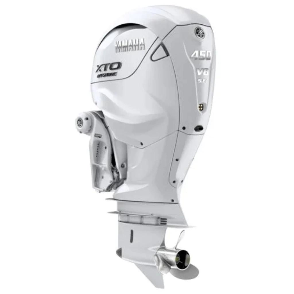 Yamaha 450hp White XTO Offshore Outboard | LXF450ESA2