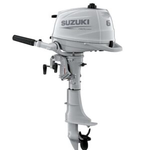 The 2024 Suzuki Marine DF6ASW5 6 HP is an outstanding portable outboard for boaters seeking lightweight performance, dependable reliability, and exceptional fuel economy. Its proven 4-stroke engine, integrated fuel tank, easy-carry design, and distinctive white finish make it a practical and stylish choice for a wide range of small boats. Whether you're using it as auxiliary power for a sailboat, a tender for your yacht, or the primary engine for a small fishing boat, the DF6ASW5 delivers the quality, efficiency, and durability that have made Suzuki Marine one of the world's most trusted outboard manufacturers. (Global Suzuki) 2024 Suzuki Marine DF 6 HP ASW5